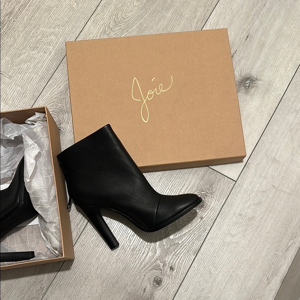 Joie Black Ankle Booties Sleek Design